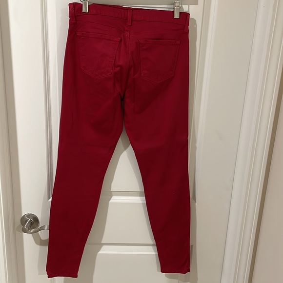 Jbrand ankle crop pants red size 27 - Picture 2 of 7